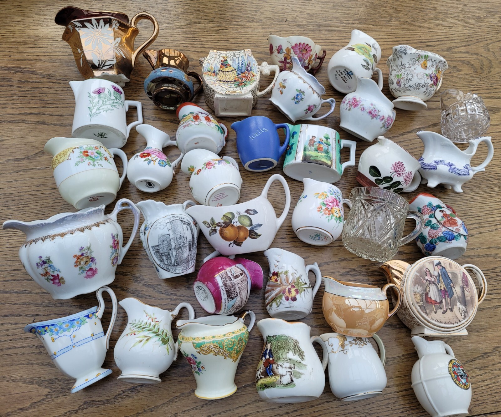Job Lot of 34 Small Vintage/ Antique Jugs eBay