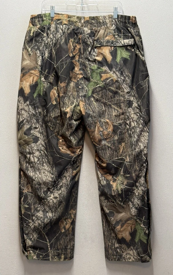 Cabelas Dry Plus Scent Lok Mossy Oak Camo Hunting Pants Men’s 2XL Reg Polyester - Image 2 of 4
