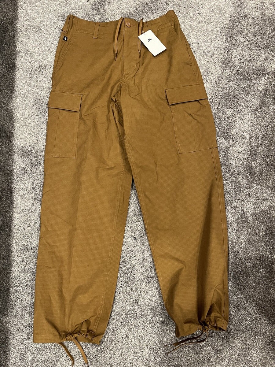 Khaki Nike Sb Loose Fit Nike SB Kearny Skate Cargo Pants Size 32
