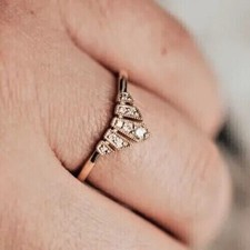 Enhancer Wedding Ring 1.45Ct Round Cut Simulated Diamond 925 Sterling Silver