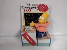 Modellino giocattolo morbido The Simpson Bart Simpson Bean Bag