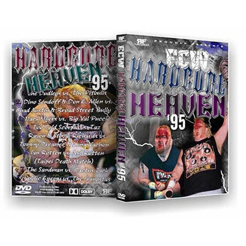 ECW Hardcore Heaven 1995 WWE WWF WCW AEW Mick Foley NWO Terry Funk Sandman Raven