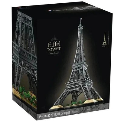 1.5M Eiffel Tower Building Block Assembly Kit 10001PCS Model Toy No Box