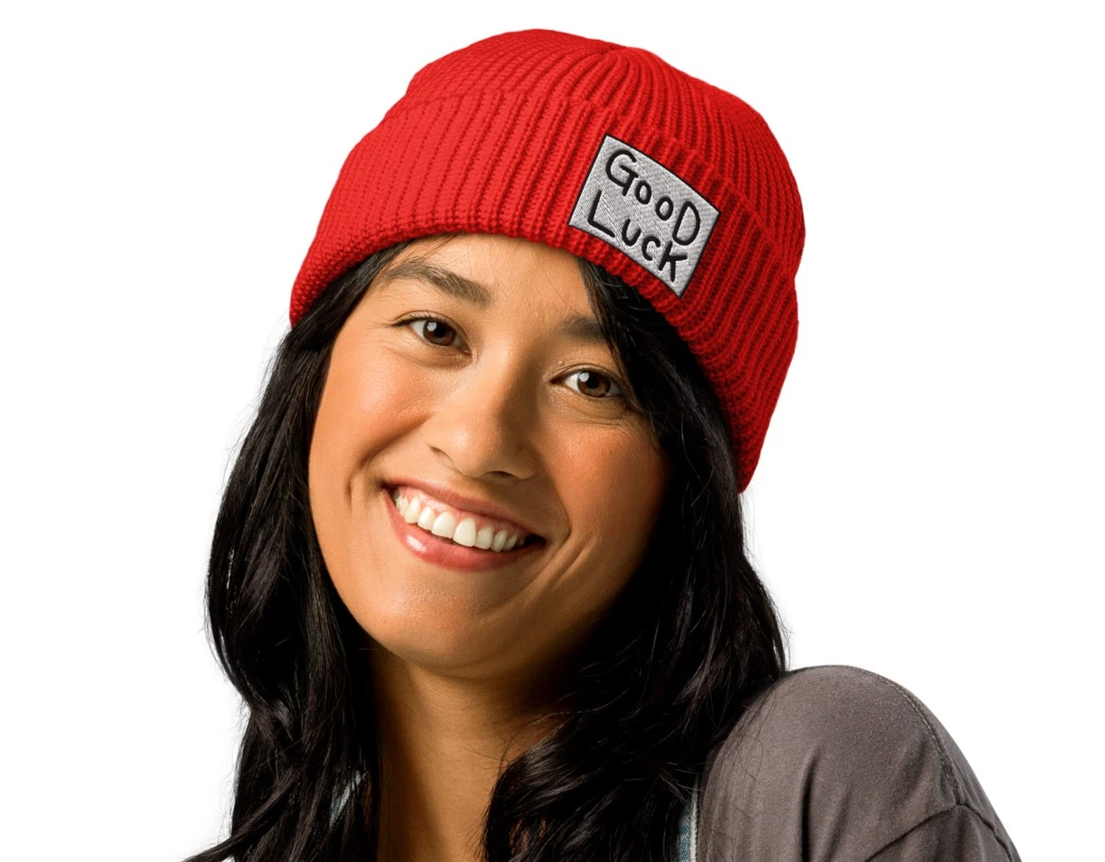 Undead Unluck Good Luck Embroidered Beanie, Fuuko Izumo, Fisherman Beanie
Opens in a new window or t