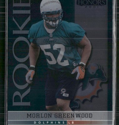 2001 Playoff Honors #196 Morlon Greenwood #/250 Rookie