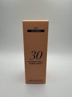 MENOKIN 30 Seconds Quick Bubble Mask LIFT Collagen Foam 95ml K-Beauty Brand New