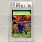 Kobe Bryant 2002 Topps Chrome Coast to Coast Refractor BGS 8 LAKERS LEGEND