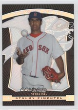 2009 Bowman Sterling Prospects Black Refractor 15/25 Stolmy Pimentel #BSP-SP 0f6