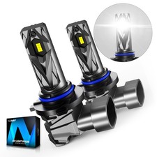 NOVSIGHT 9012 HIR2 LED Headlight Bulbs High Low Beam White 20000LM Super Bright