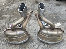 2005 Porsche Carrera 997.1 Exhaust Muffler Set Wtips 99711115200 99711115100 2005 Porsche Carrera 997.1 Exhaust Muffler Set Wtips 99711115200 99711115100