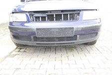 VW Passat 3B Stoßstange vorne Frontstoßstange Stoßfänger blau LB5N