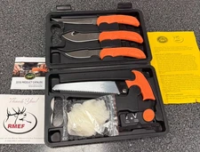RMEF Outdoor Edge Knife and Game Processing Set, New