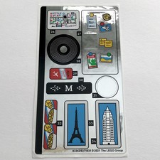 LEGO STICKER SHEET 2 21330 Home Alone Mirrored Decals Stickers CUUSOO Ideas