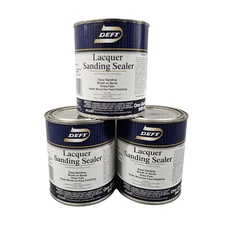 (3) DEFT/PPG ARCHITECTURAL FIN DFT015/04 QT Lacquer Sand Sealer