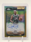 PAUL PIERCE 2024-25 TOPPS CHROME AUTO GOLD REFRACTOR /50 #TCA-PP BOSTON Q6992