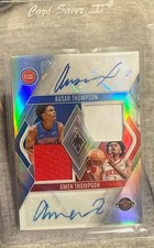 2023-24 Panini Phoenix - Dual Rookie Jersey Autographs Ausar Thompson, Amen...