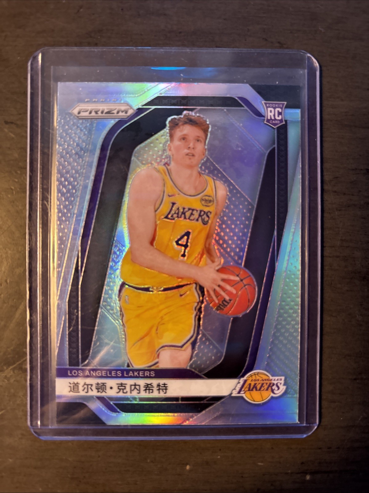 2024-25 Prizm Dalton Knecht RC China Variation Rookie #238 Lakers