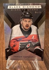 2025-26 Upper Deck Black Diamond - Diamond Stars - Travis Konecny /25