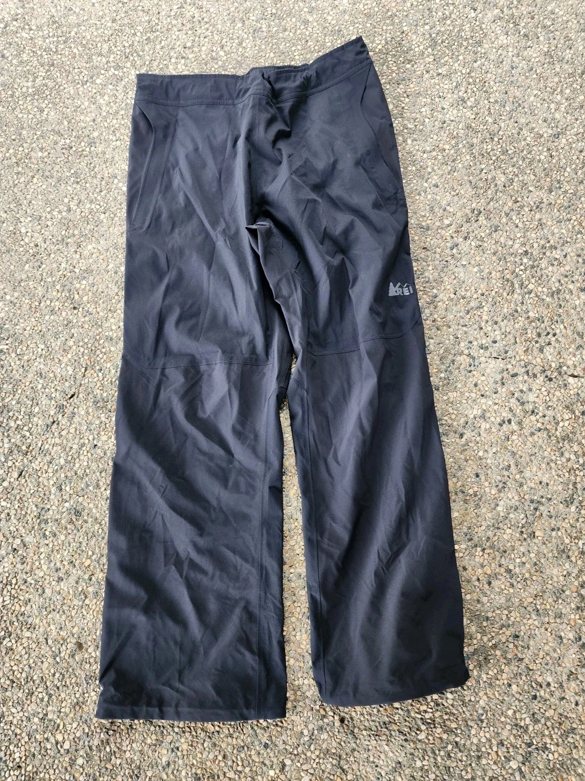 REI Rain Pants Mens Large Waterproof Elements E1 Hiking Zip Legs Outdoor