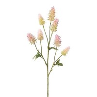 artplants Dekozweig WeißKlee Trevla Mit BlüTen, Rosa, 55Cm