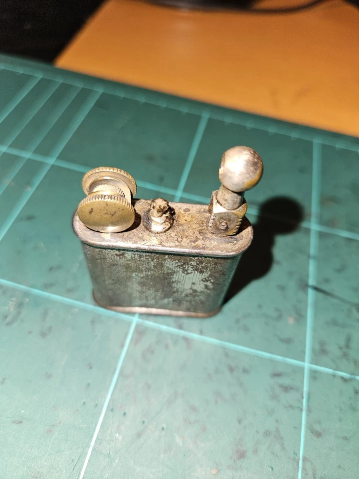 Antikes Liftarm Benzinfeuerzeug ähnlich Flamidor mit Reservetank - Bild 2 von 4