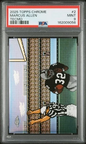 2025 Topps Chrome Marcus Allen Base (PSA 9)