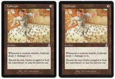 Caltrops x2 2x 1999 Urza's Destiny Colorless Uncommon Artifact MTG NM AZ1