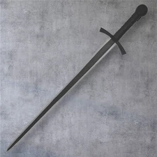 Medieval Style Foam Training Sword Practice Combat Blade With Leather Sheath