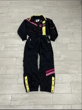 Tyrolia Vintage Snowsuit Women’s 12 80s/90s Style Bib