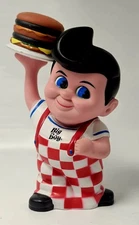 Frisch’s Big Boy 2010 Plastic Coin Piggy Bank 8"