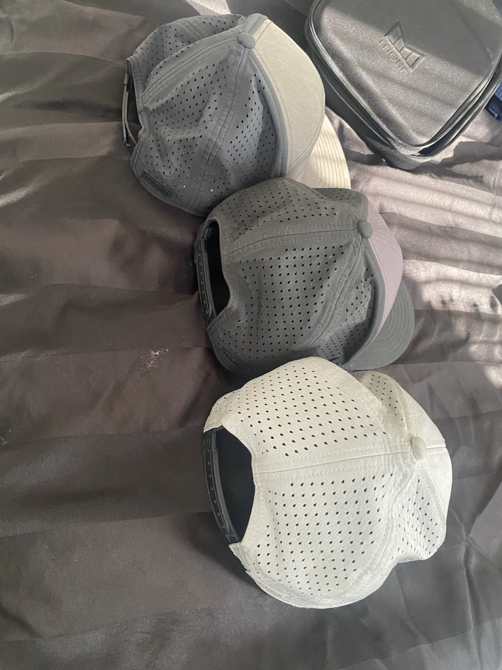 Sombrero Melin lote de 3 con estuche de viaje Foto 2 de 4