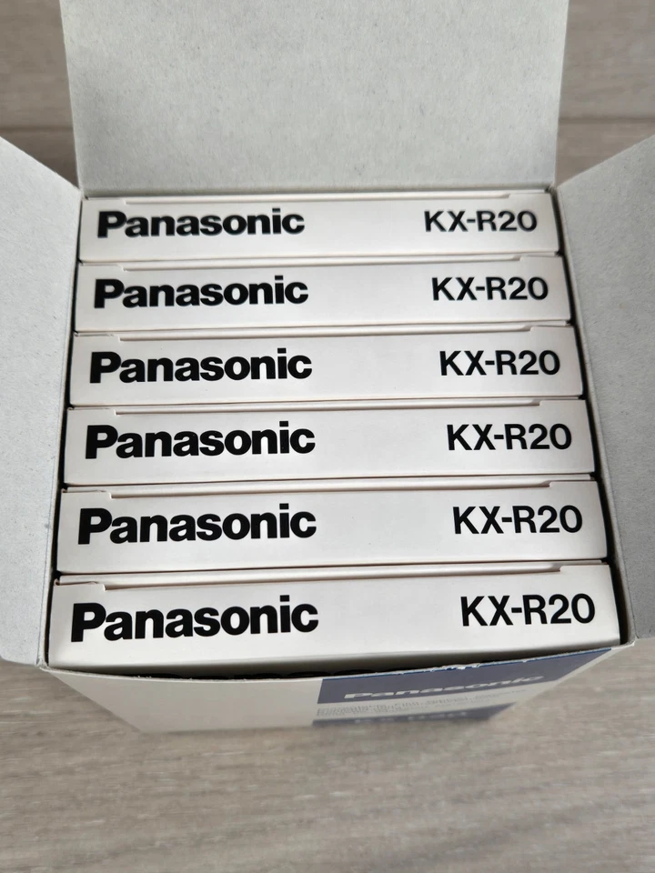 Lote de 9 casetes de cinta de película correctible Panasonic genuinos KX-R20 máquina de escribir Foto 3 de 4