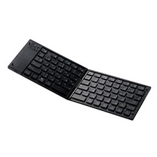 ELECOM Keyboard Bluetooth Foldable Multi-Pair...