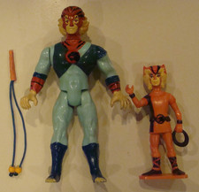 VINTAGE LJN 1985 Thundercats  Tygra w WilyKat  figure..100  COMPLETE..WORKS..