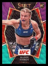 2022 Panini Select UFC #165 Manon Fiorot Tri-Color Prizms RC