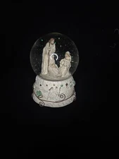 Nativity Manger Nativity Scene Musical Snow Globe American Greetings