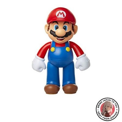 Jakks Pacific Figura di Super Mario da 4 pollici W29, Asst