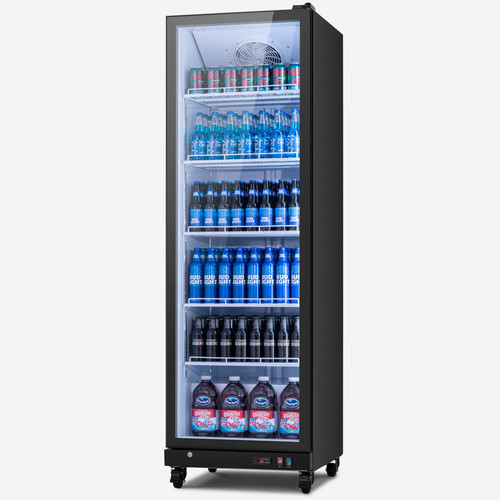 Yeego 17.5 Cu.ft Commercial Display Beverage Refrigerator 32-50°F With Door