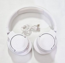 JBL TUNE 770NC ANC Wireless Bluetooth ANC White Headphones In Good Condition