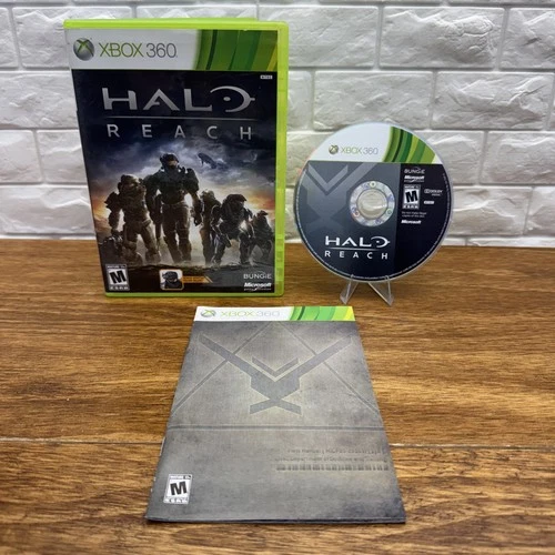 Halo Reach (Microsoft Xbox 360, 2010) CIB Tested Working Free Shipping Halo