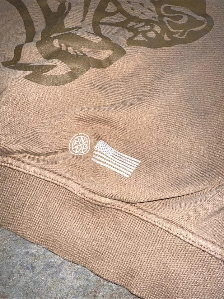 Darc Sport Men's Wolves Forever Bodybuilding Club NFGU Hoodie Sweatshirt Sz M LE - Image 3 of 4