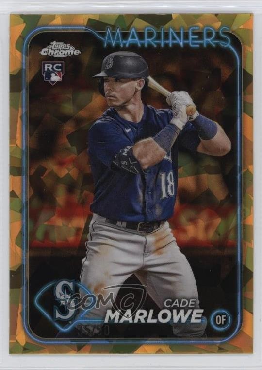 2024 Topps Chrome Sapphire Edition Gold 35/50 Cade Marlowe #286 Rookie RC lh0