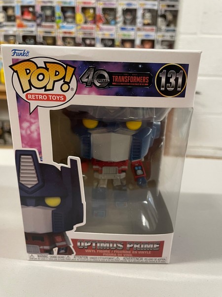 "Funko BeschäDigte Box Transformers Optimus Prime Pop! Vinyl Figur 3.75\""-image