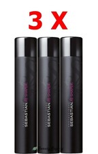 Sebastian 3 PACK Re-Shaper Strong Hold Hair Spray 10.6 oz PACK of 3