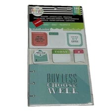 The Happy Planner Budget Stickers Sticky Notes Cardstock 395 Pieces New