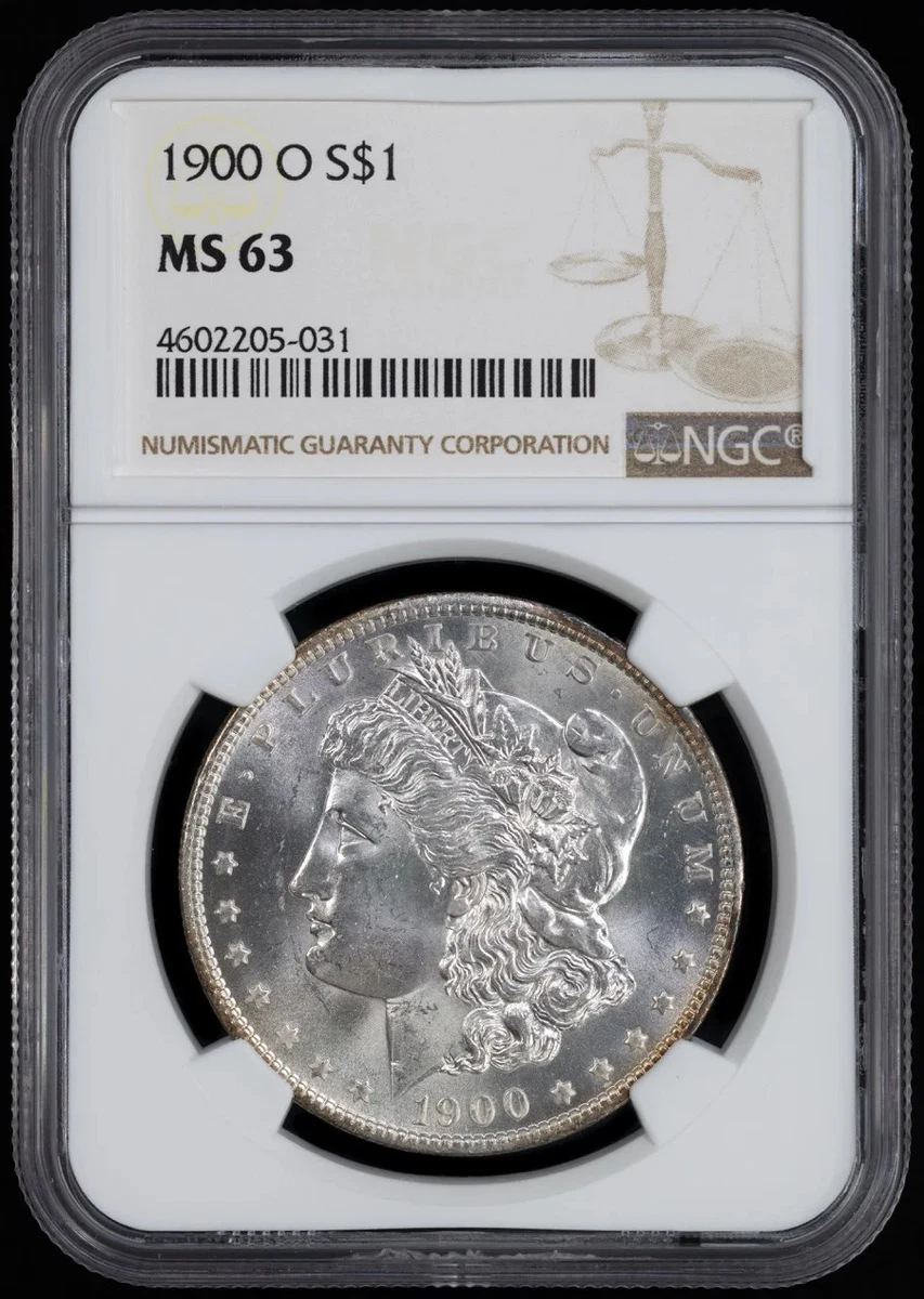 MS 63 Graded 1900 Year Morgan US Dollars (1878-1921) for sale | eBay