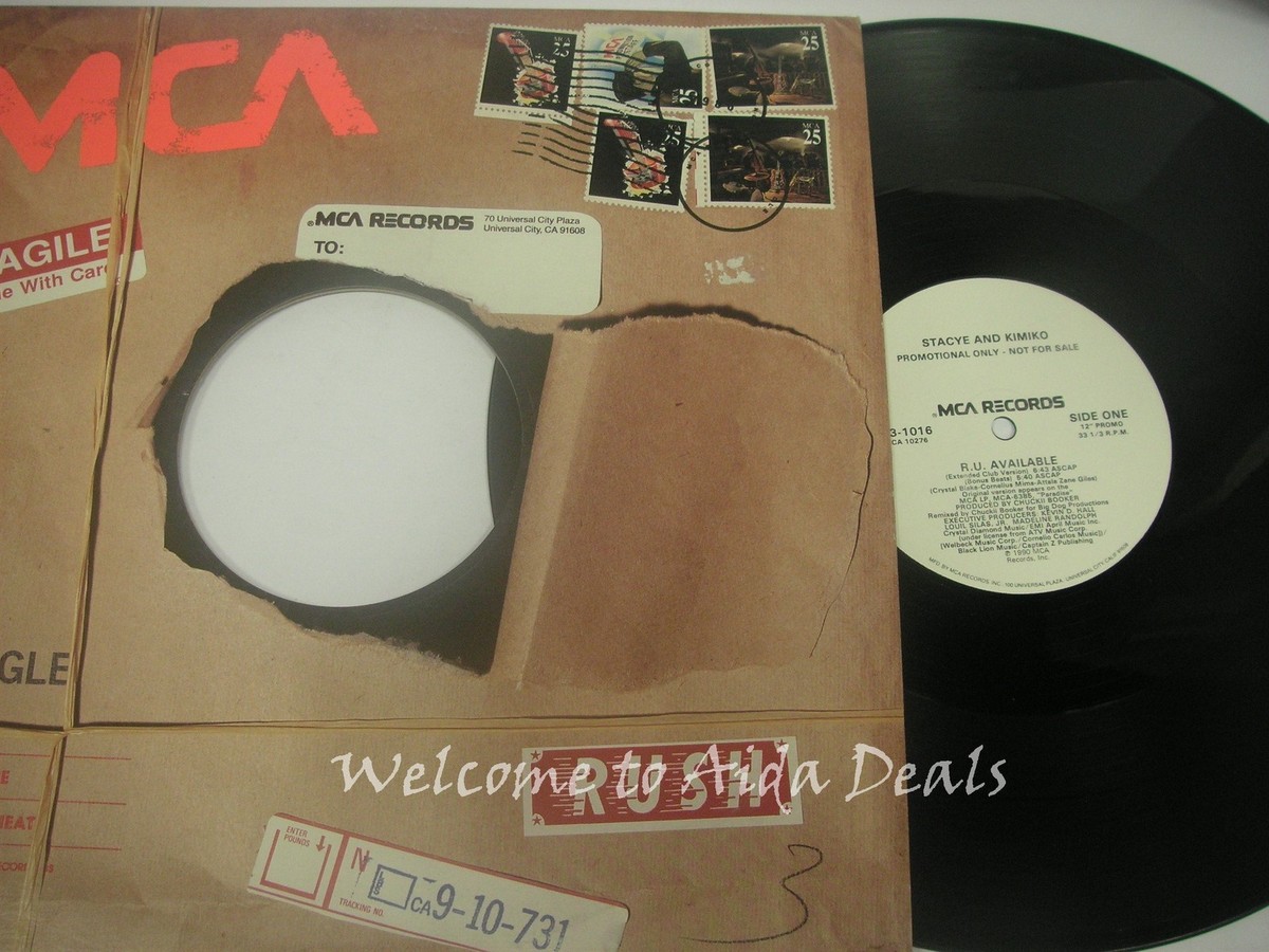 STACYE AND KIMIKO, R U AVAILABLE LP PROMO (VG) 12