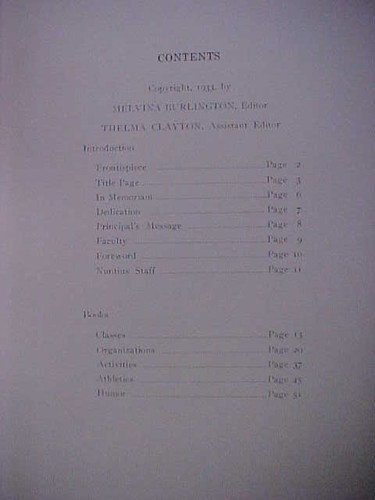 Lemoore Union High School 1933 Nuntius Yearbook Excellent Condition - Picture 4 of 9