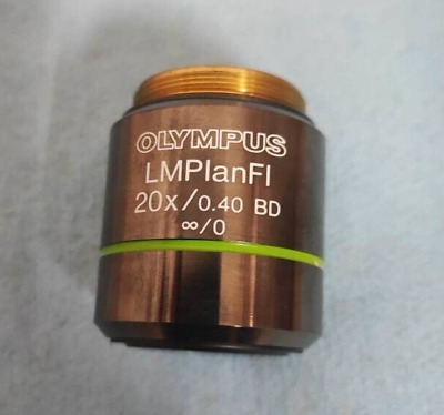 Olympus Microscope Objective LMPlanFl 20x/0.40 BD /∞/0 Made Olympus Microscope Objective LMPlanFl 20x/0.40 BD /∞/0 Made