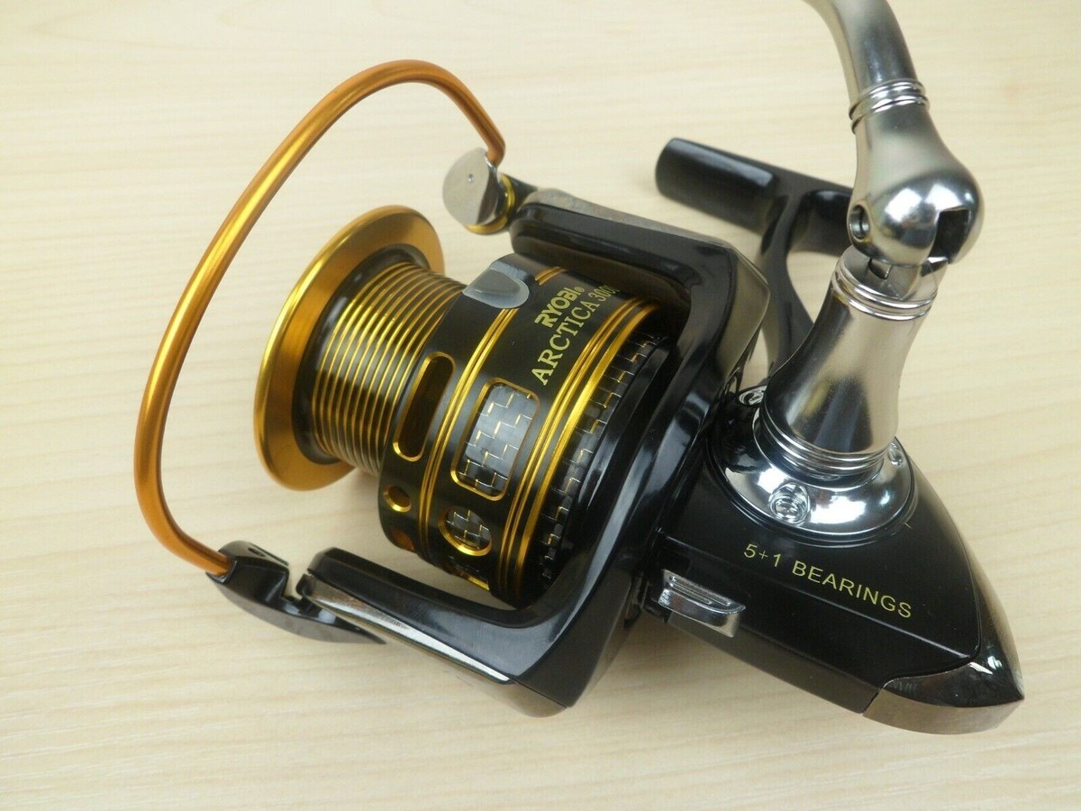 RYOBI ARCTICA 3000 Spinning Fishing Reel Full Metal Body | eBay